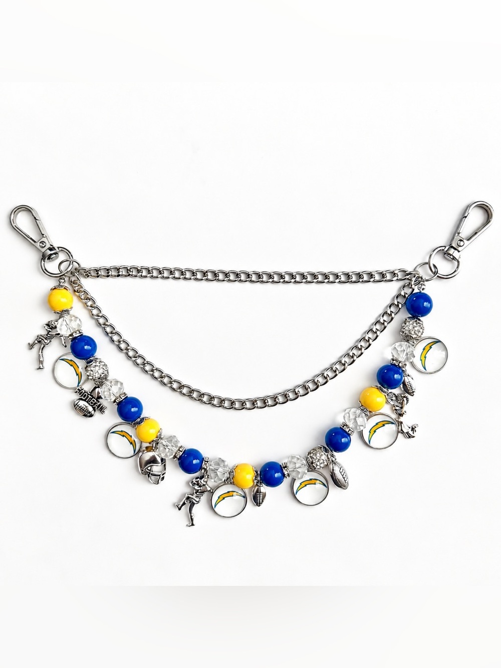 Los Angeles Chargers Bag Chain Bag Charm